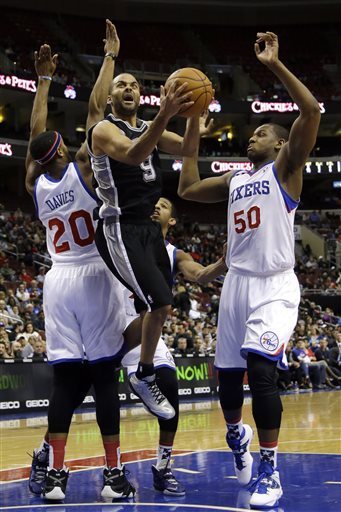 PHILADELPHIA: Spurs cruise to easy win over 76ers | NBA Basketball ...