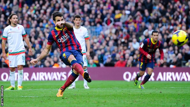 BBC Sport - Barcelona 4-0 Granada